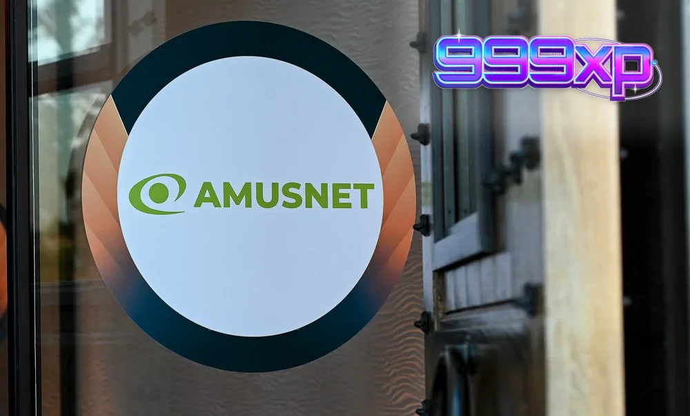 Gabinetes de slot da Amusnet instalados em cassino físico